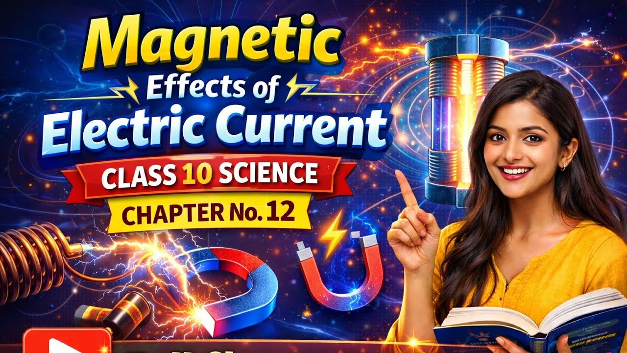 Magnetic Effects of Electric Current Class 10 Science Full Chapter 🧲⚡