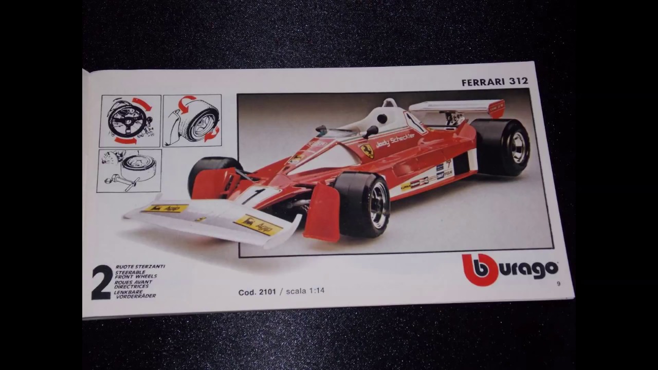 Bburago katalog 1980/1