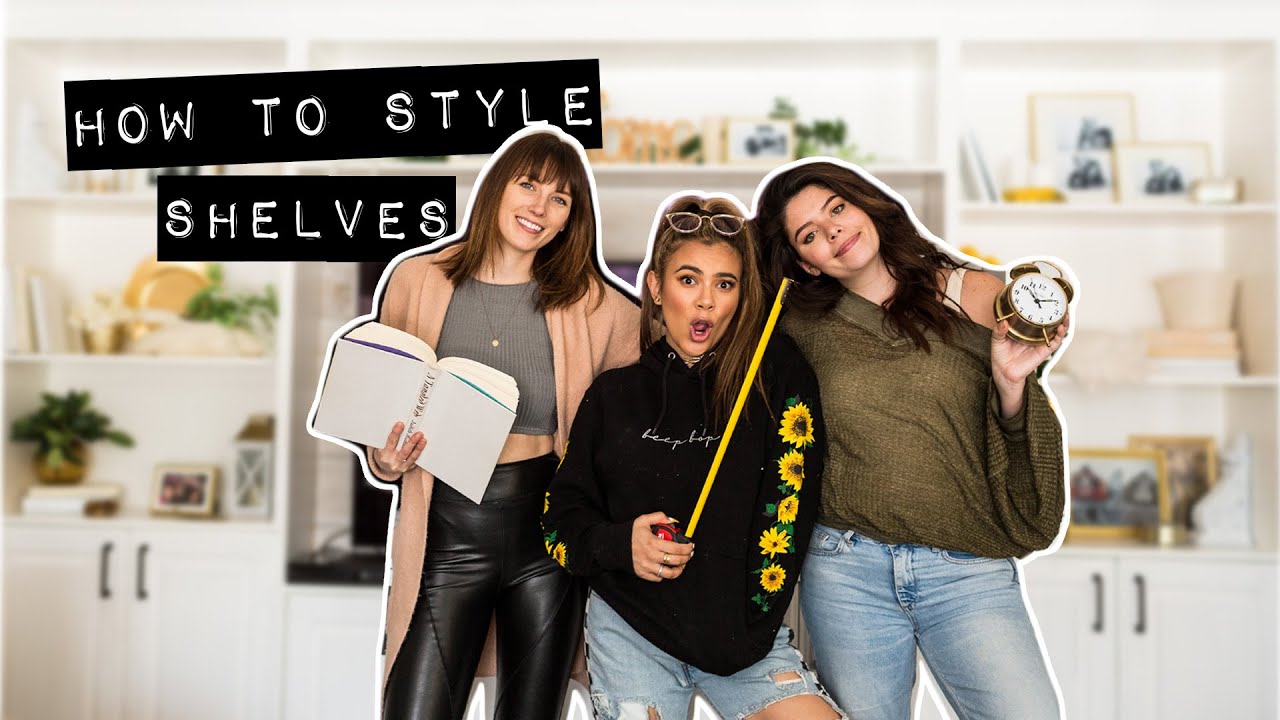 How To Perfectly Style Shelves!