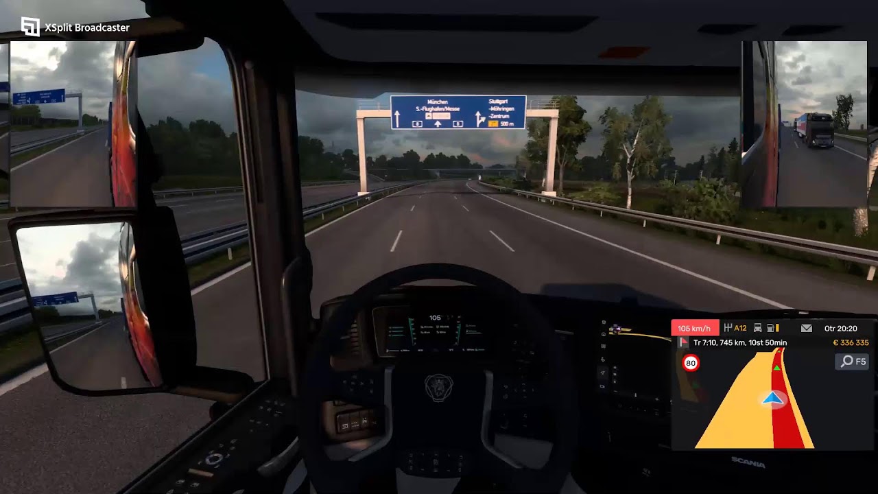Eurotruck simulator 2 stream