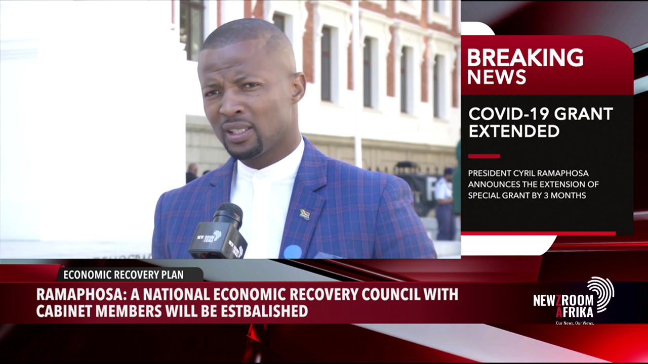 UDM Deputy President reacts to President Cyril Ramaphosa's Economic Recovery Plan