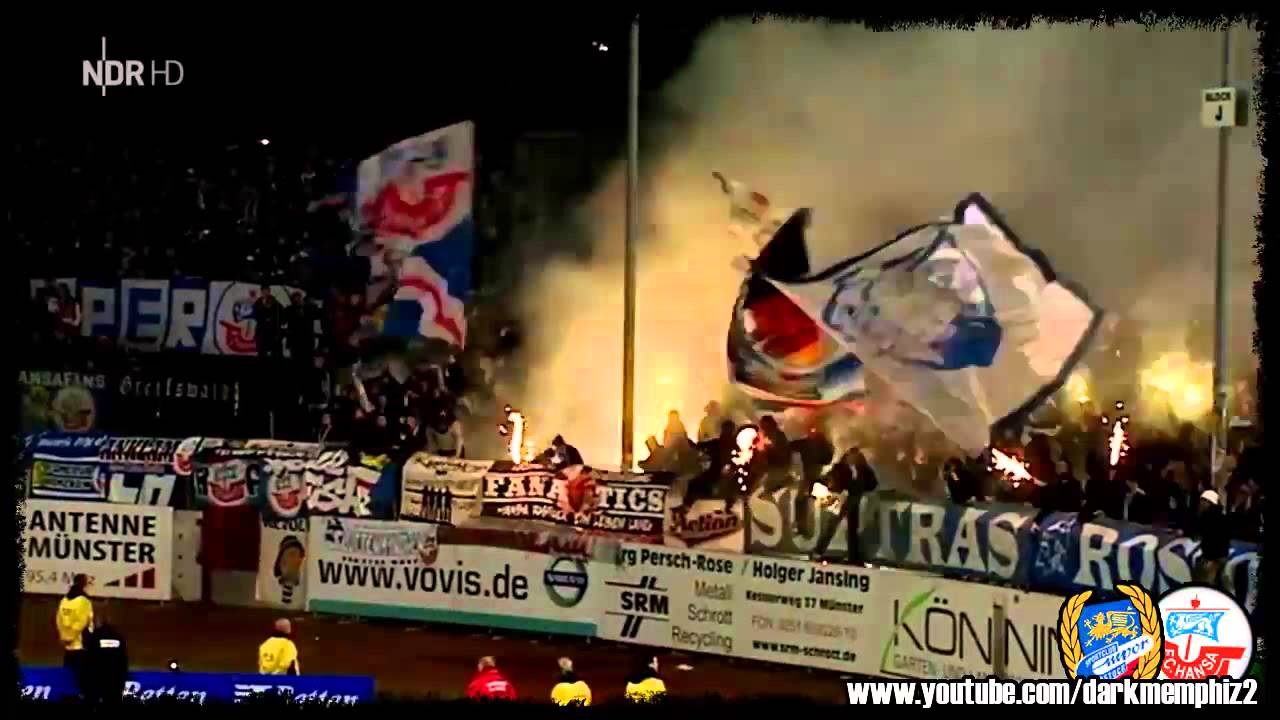 Hansa Rostock Fans rasten aus 2013