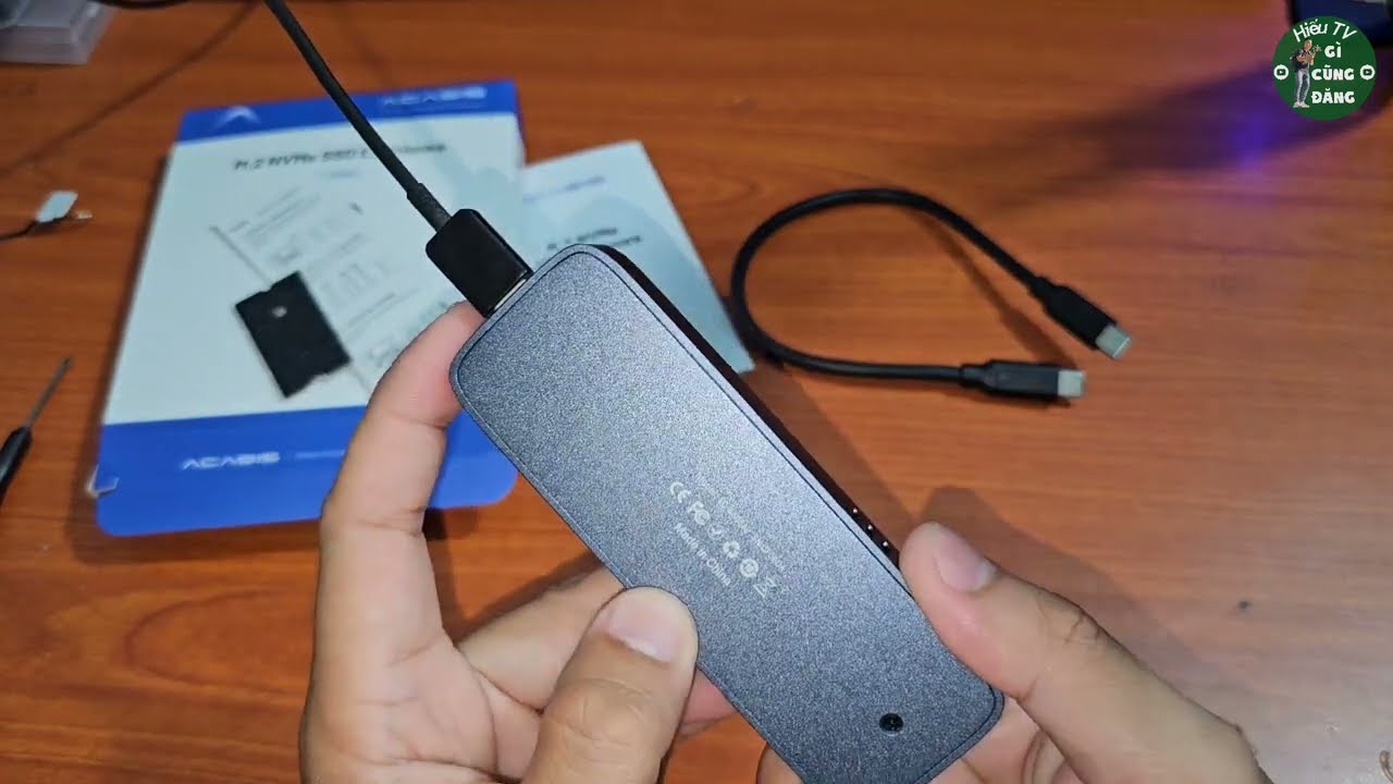 Box di động SSD NVMe Acasis EC 6608Air