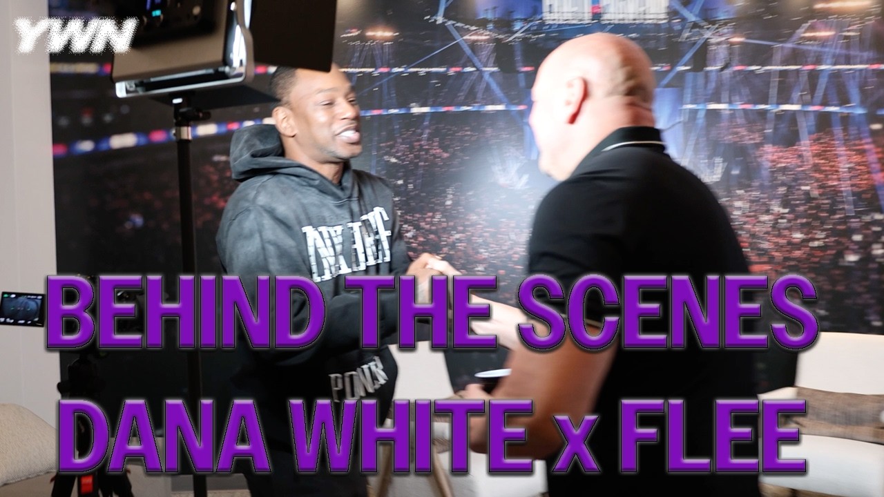Behind The Scenes Of The Talk With Flee & Dana White Shoot! | BTS