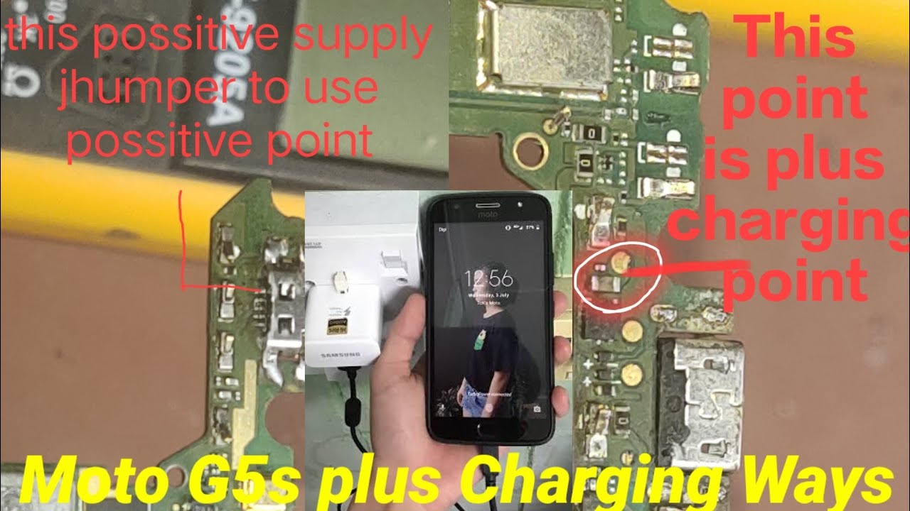 Moto G5s plus charging ways moto g5s plus charging problem Moto g5s plus desassemble moto g5s+ charg