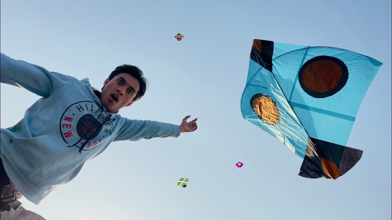 Big Black Gudda Vs Blue Kite Challenge