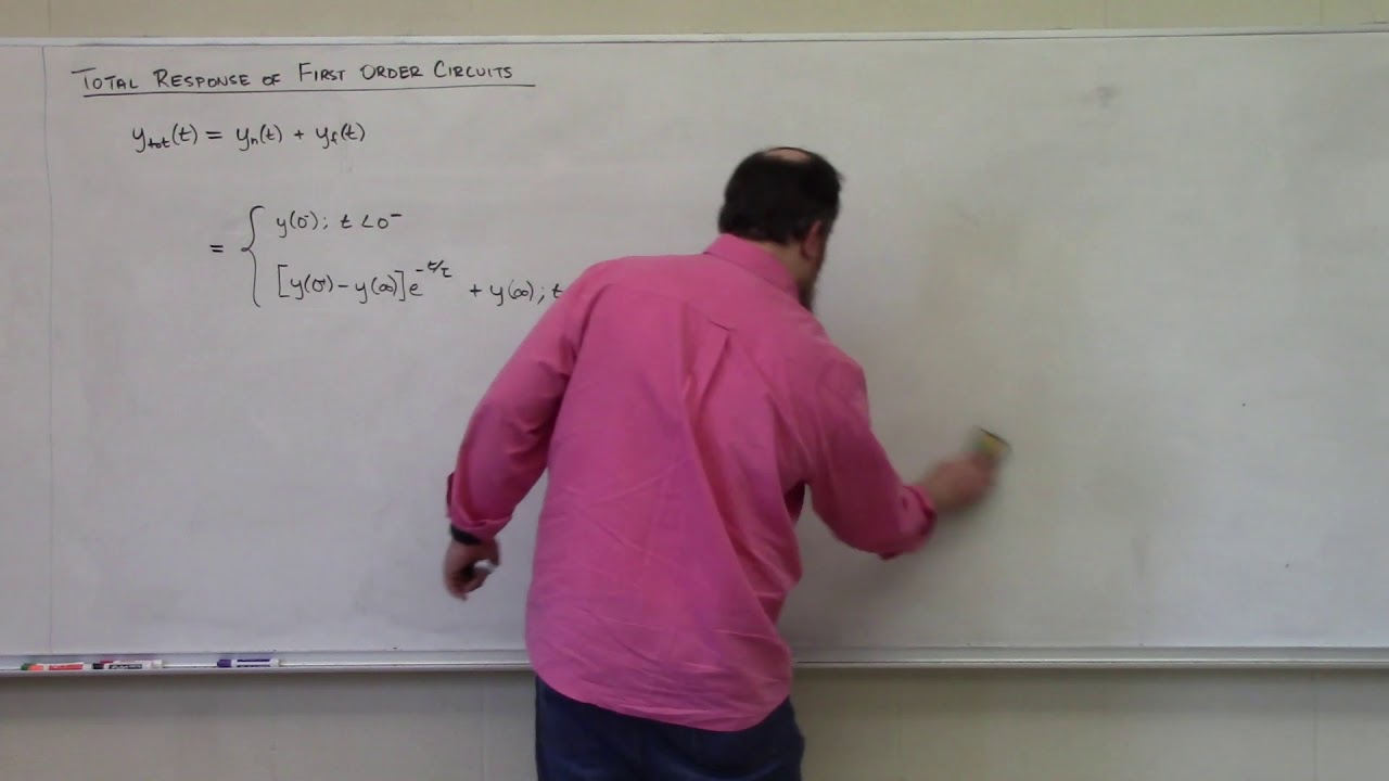 ENGR 221 - Lecture 14 - Total Response of First Order Circuits