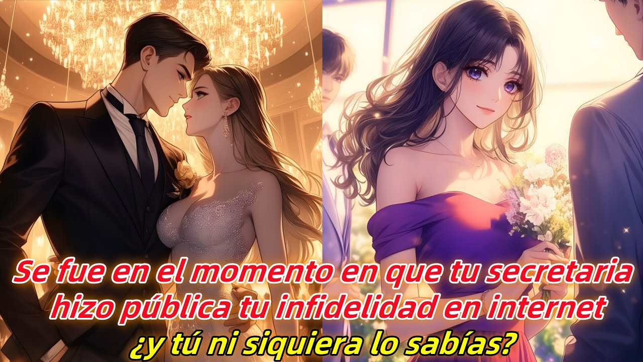 Se fue en cuanto tu secretaria publicó tu infidelidad. — ¿y tú ni siquiera lo sabías?