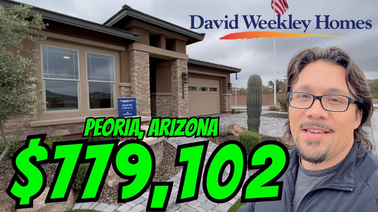 $799,102 David Weekley Homes New Build || North Peoria Real Estate #peoria #azrealestate