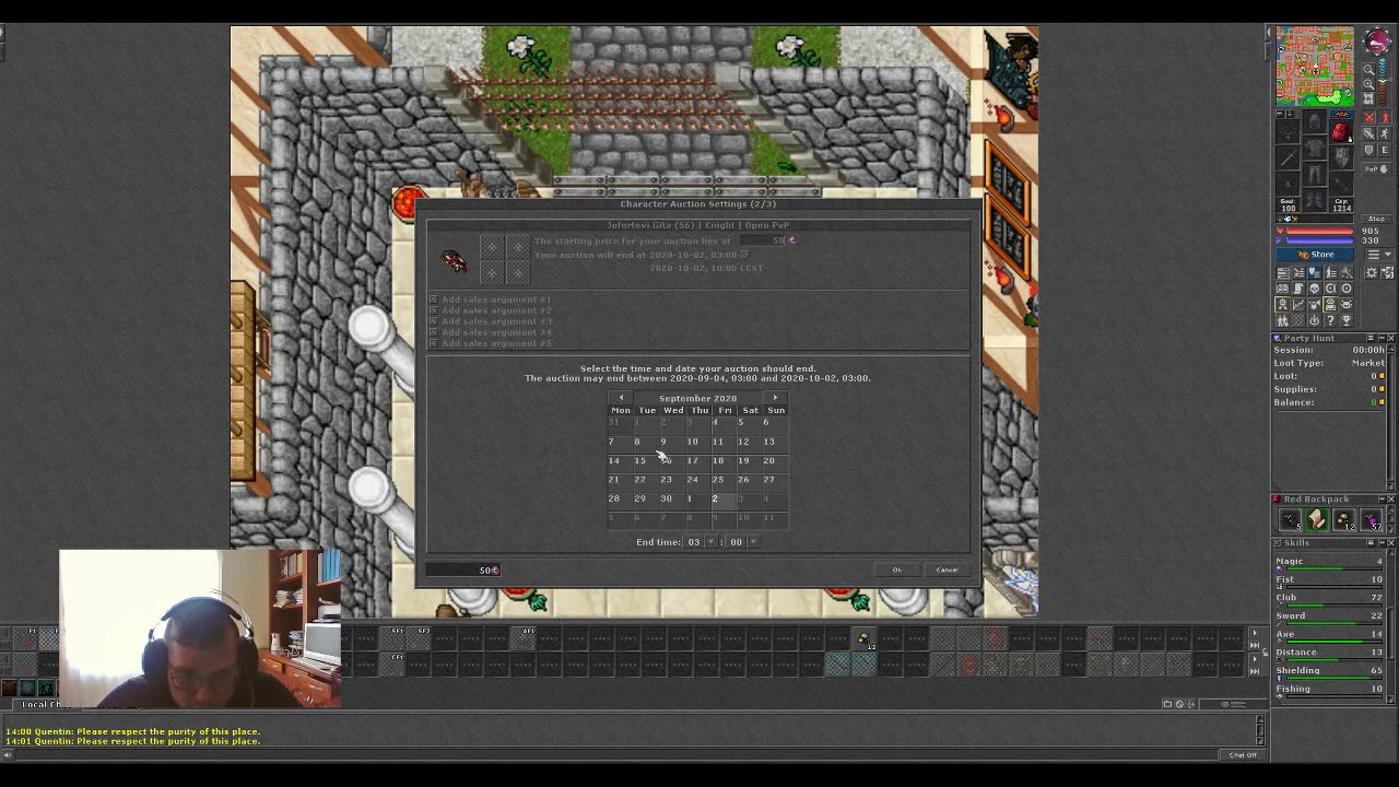 {ENG} TIBIA- How to SELL a Character on CHAR BAZAAR