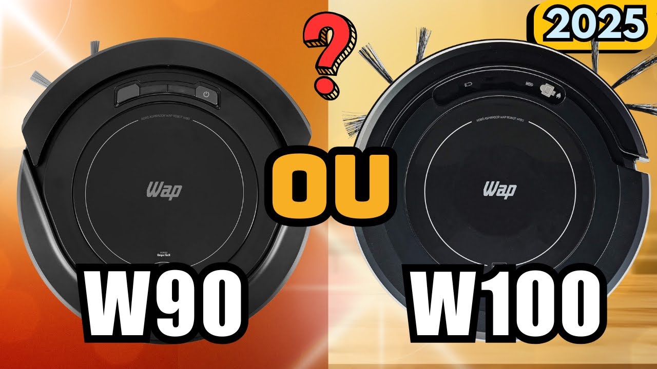 Qual MELHOR ROBÔ ASPIRADOR WAP W90 OU W100? Robo Aspirador Barato | Robô Aspirador Custo Beneficio