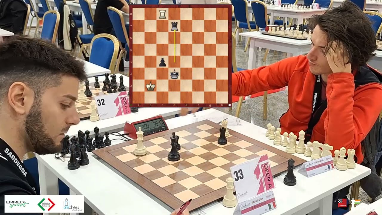 Surviving 50 moves in Philidor position against an IM - FM Bifulco vs IM Degraeve