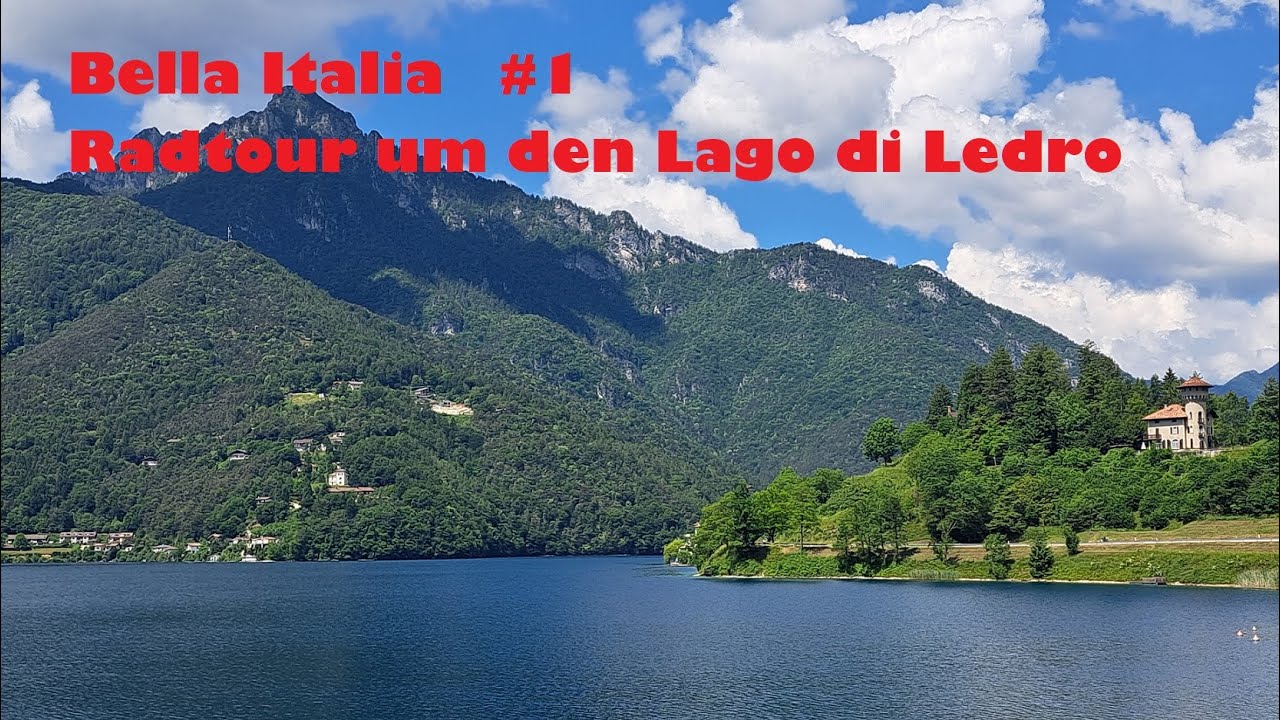 E-Bike Radtour um den Lago di Ledro
