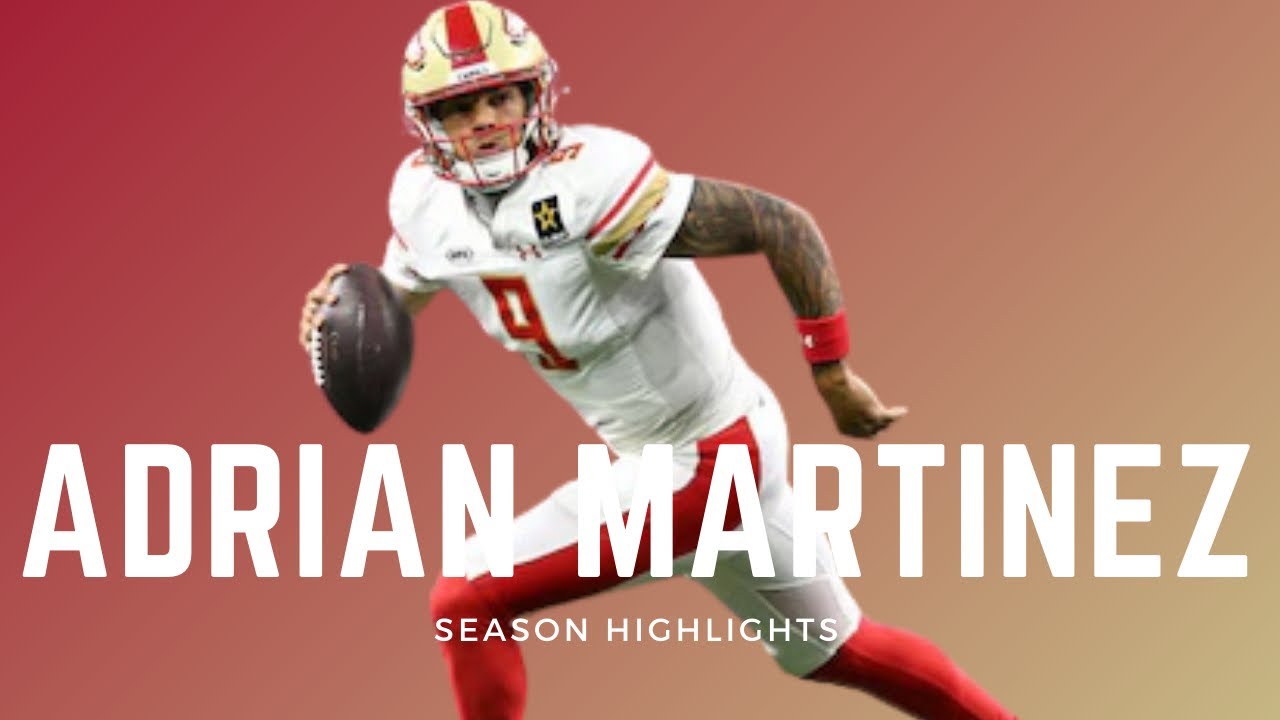 Adrian Martinez || UFL MVP || 2024 Season Highlights