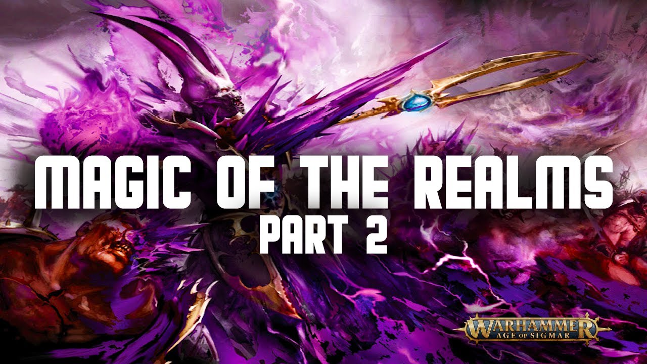 Magic of the Realms part 2 | Realmstones, Realmspells, Endless Spells | Age of Sigmar | Lore
