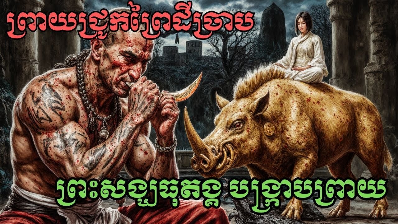 រឿងព្រេងខ្មែរ៖ ព្រះសង្ឃធុង្គជួបជ្រូកព្រៃ - បញ្ចប់គួរឱ្យភ្ញាក់ផ្អើល! (៥៦ តួអក្សរ)