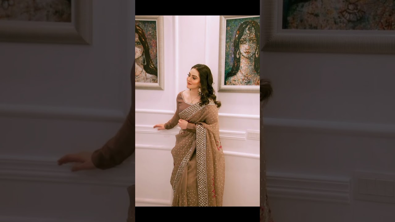 Stunning pakistani sarees designes|fashion and flair#fashiontrend#trending#pakistanisareedesignes