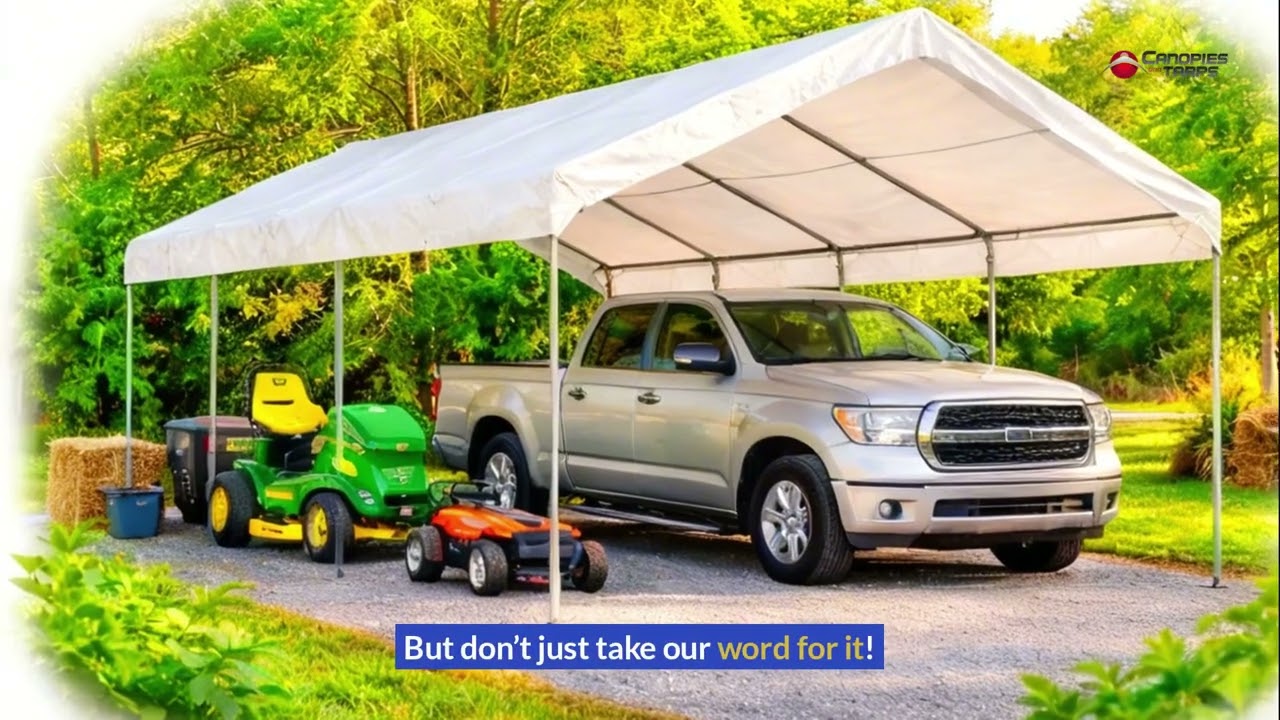 Canopies & Portable Garages for All-Weather Protection | Durable, Versatile & Easy Setup