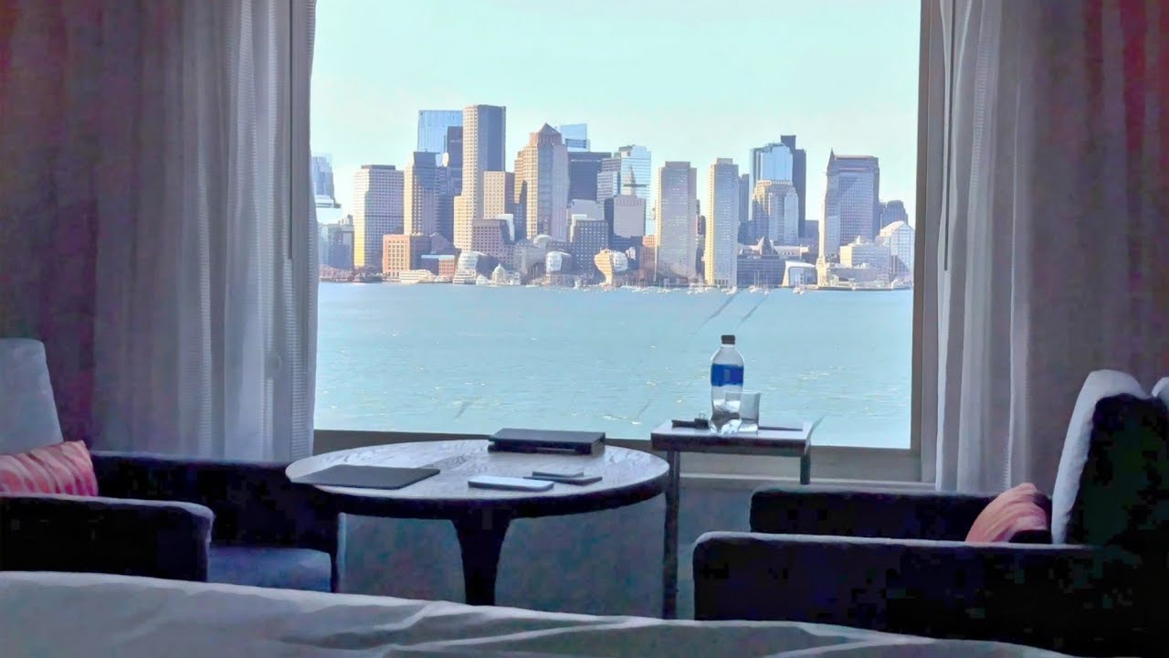 Hyatt Regency Boston Harbor | Full Hotel Tour | Beautiful Harbor and Downtown views | 4k