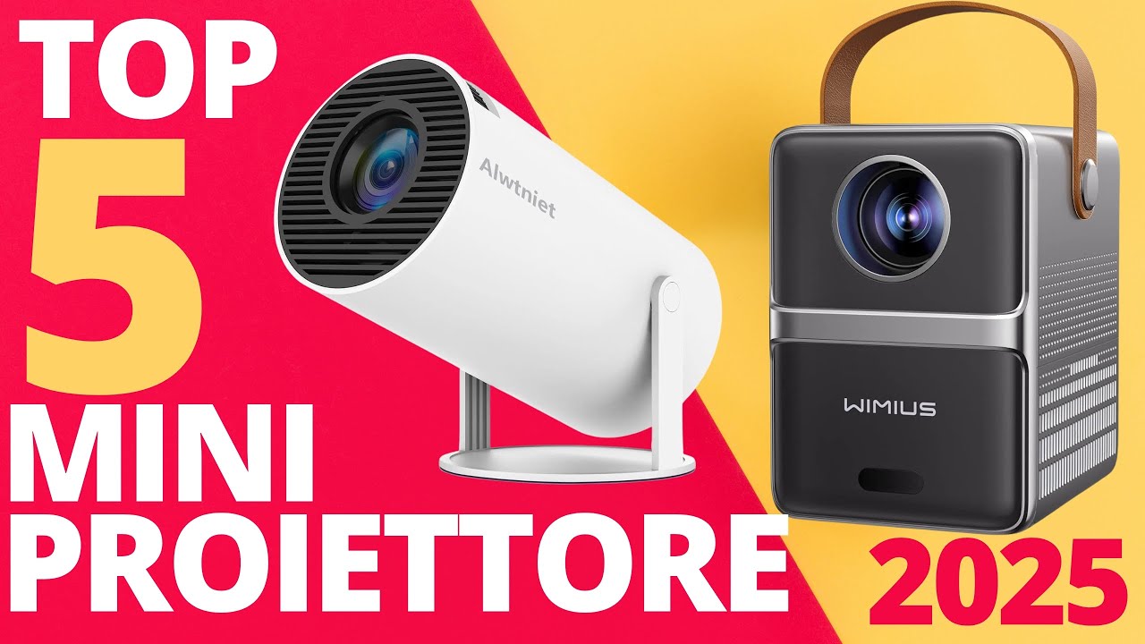 5 Mini Proiettori da COMPRARE SUBITO su Amazon!