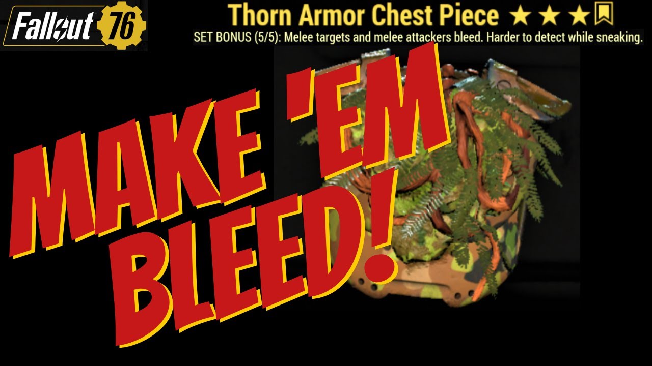 Fallout 76 - Is Thorn Armor Any Good?