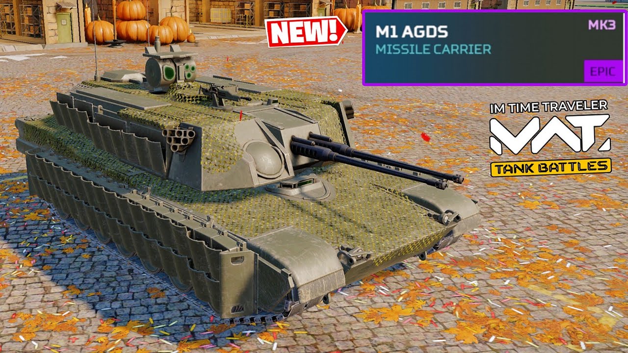 MWT Tank Battles M1 AGDS 🔥