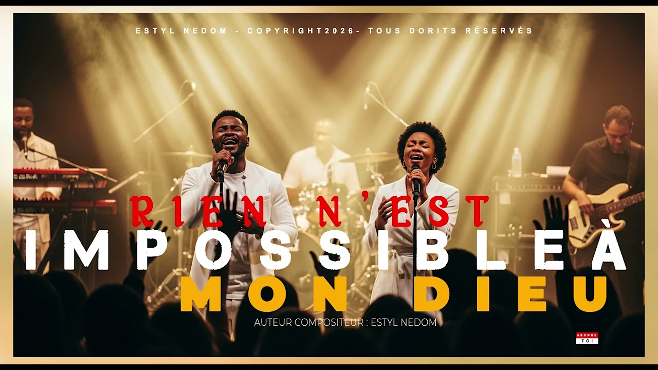 RIEN N’EST IMPOSSIBLE À DIEU | Chant Gospel Puissant d’Adoration 2026