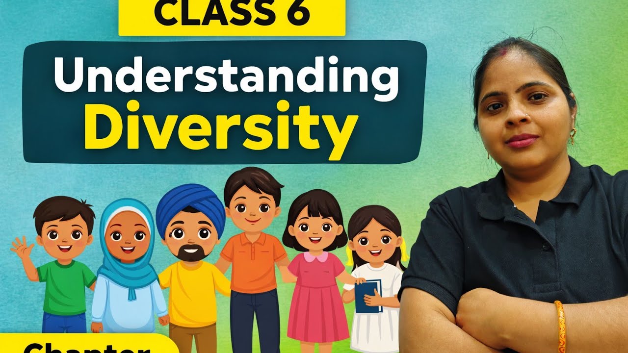 Class-6 chapter name- understanding diversity 