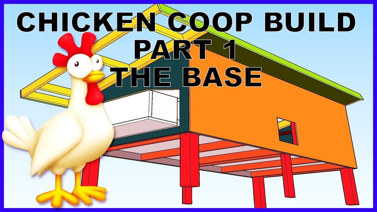 Custom Chicken Coop Build - Part 1 - The Base Milling and Assembly