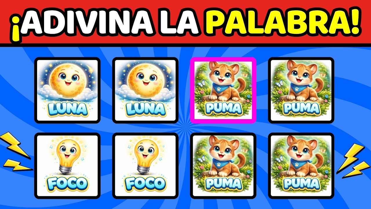 🎧 &iexcl;Adivina la Palabra! ⚡ Desaf&iacute;o 