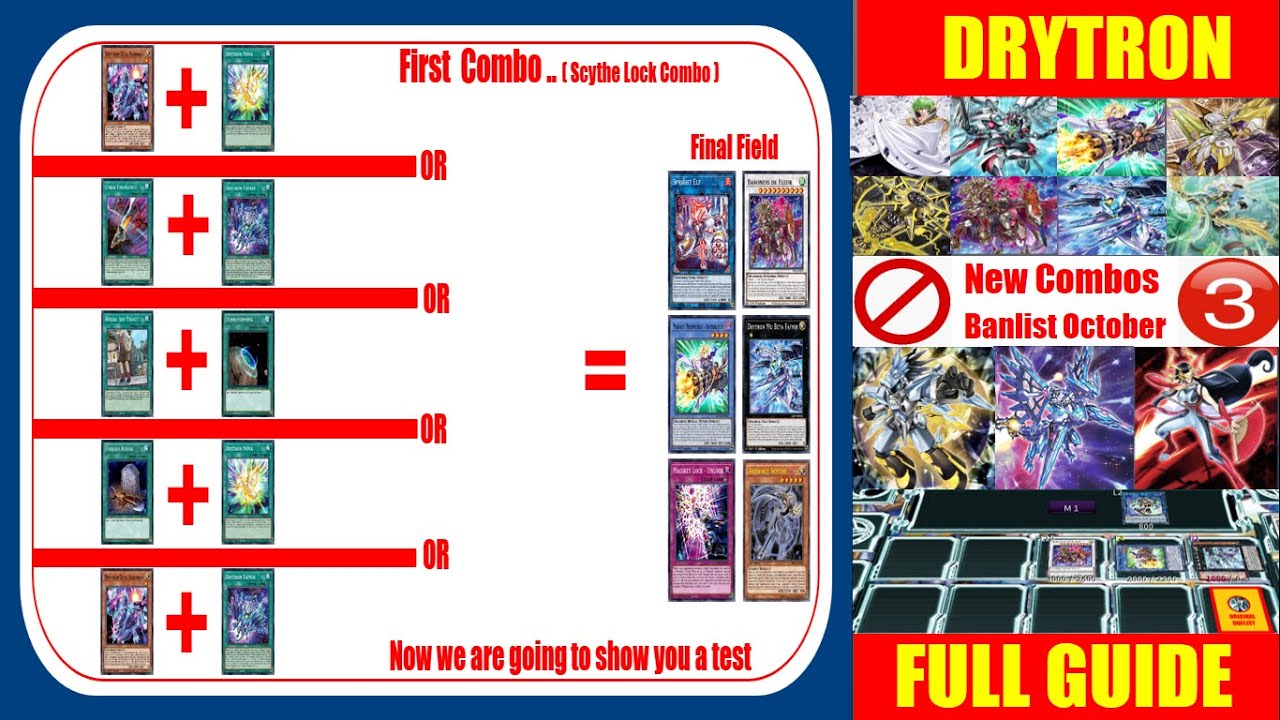 Yugioh Drytron Deck Combos Full Guide | Everything You Need To Know
