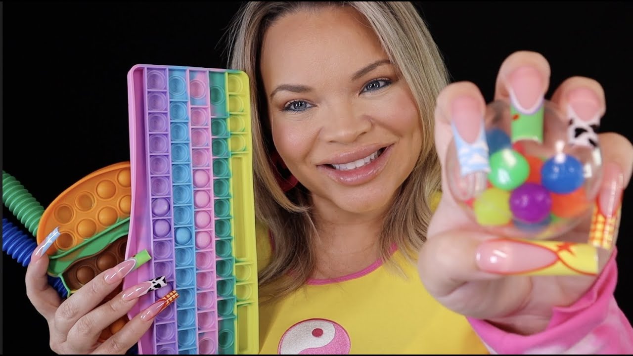 ASMR 100 Colorful Triggers (Fast & Aggressive) | FOCUS TEST