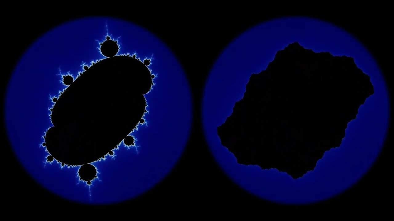Twin Hearts - Twisted Mandelbrot Set Zoom vs Julia Set