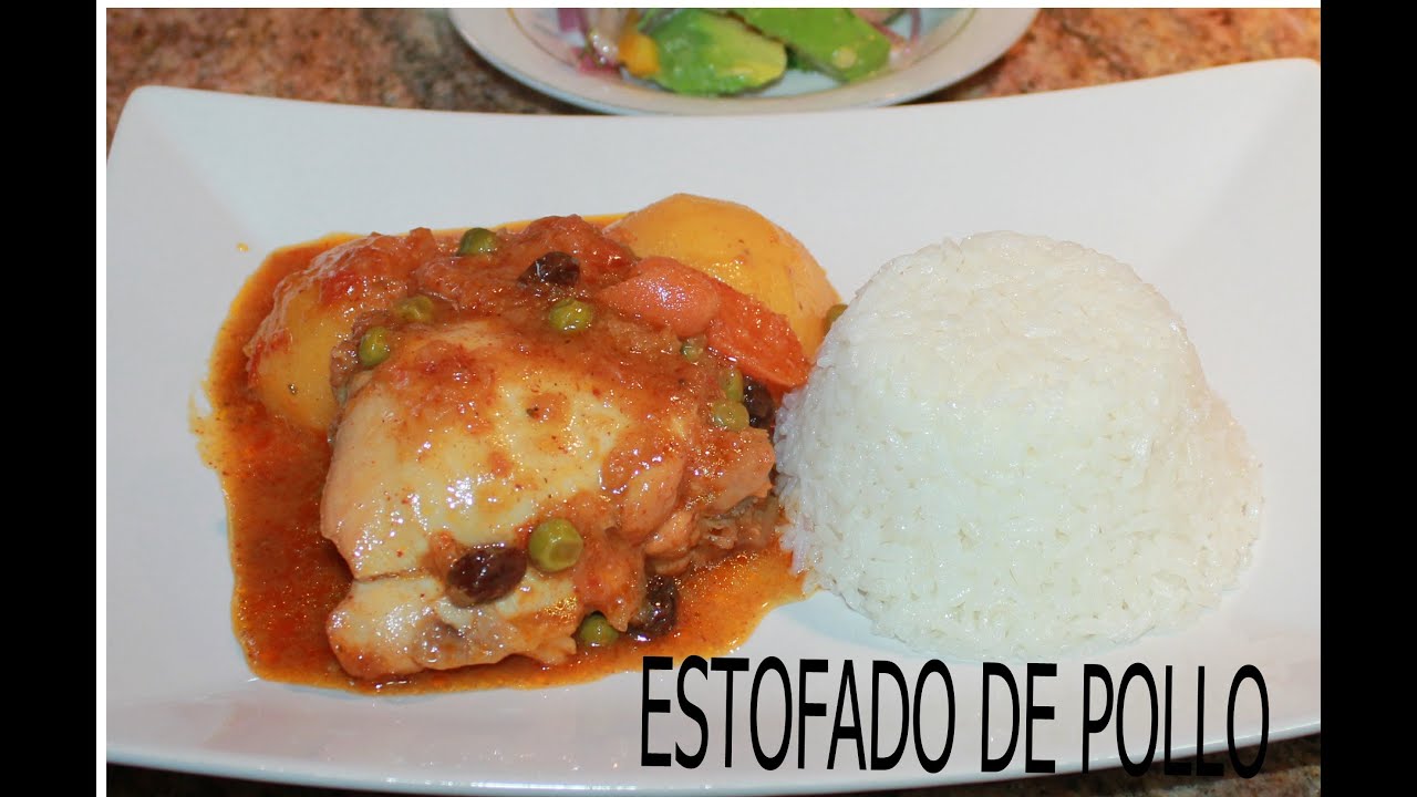 ESTOFADO DE POLLO DELICIOSO #3 receta de mi sobrino Pisco.