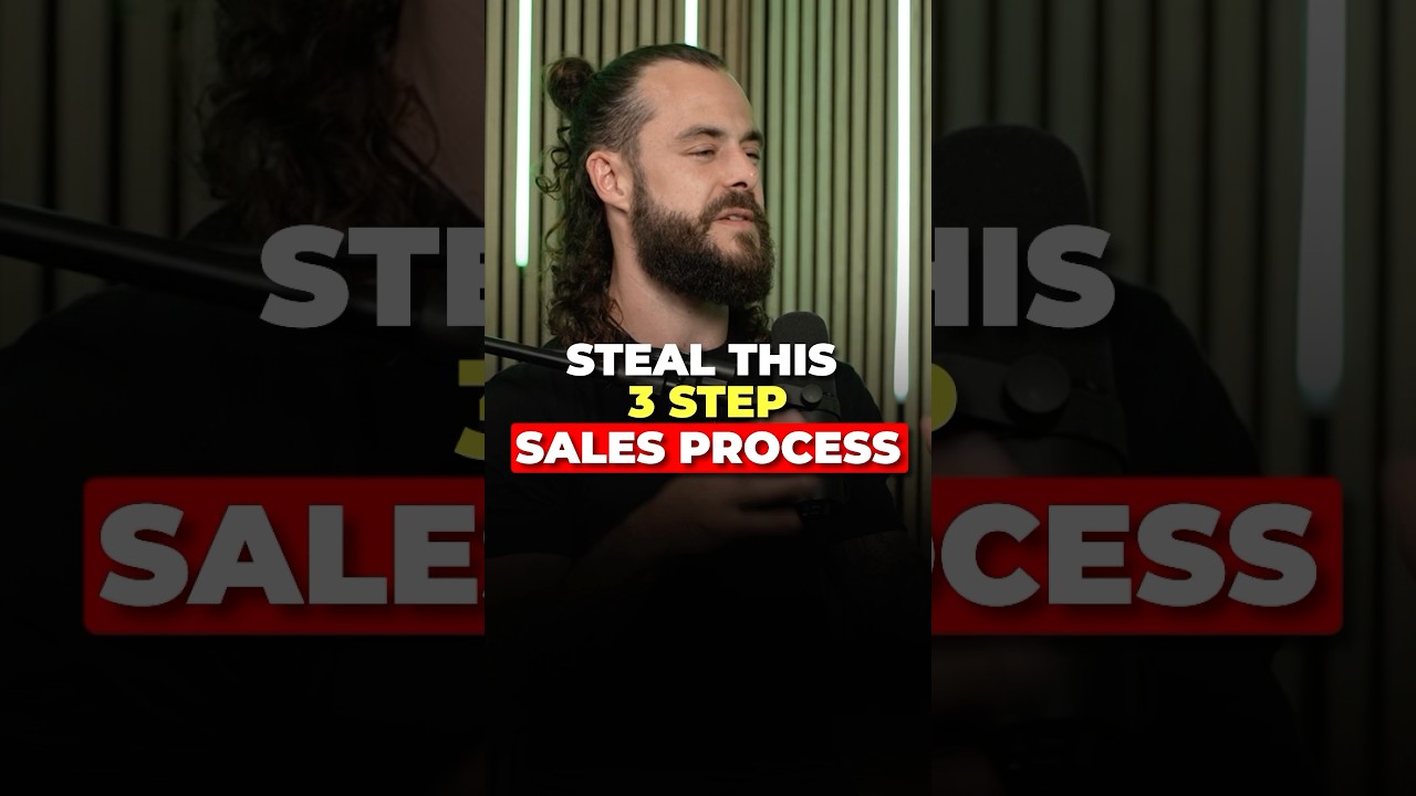 The 3 Step Sales Process 💰🔥