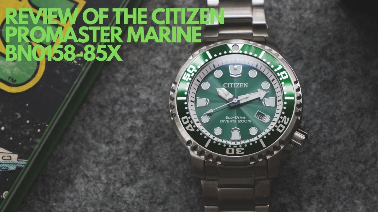 Обзор Citizen ProMaster Marine BN0158-85X