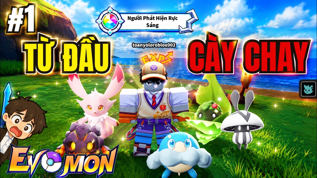 I Started Playing Evomon From Scratch F2P And This Happened | F2P Evomon Episode 1