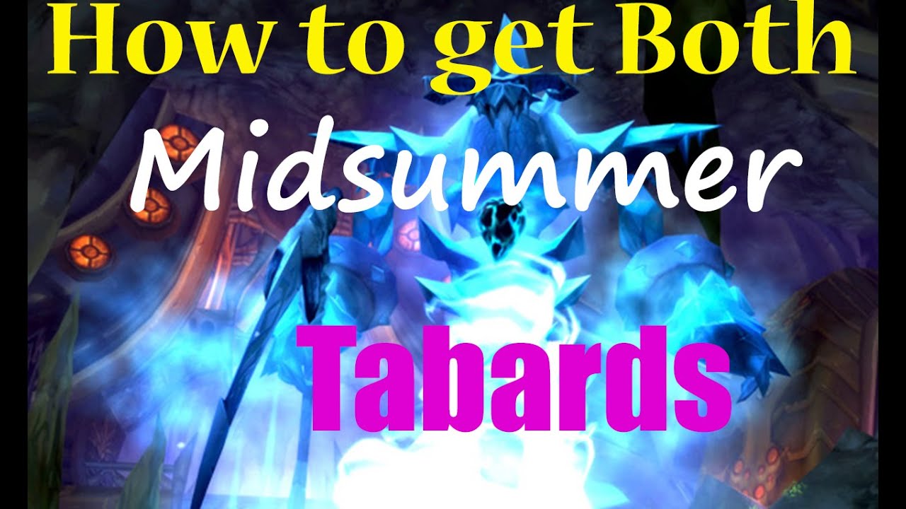 How to get both Midsummer Fire Festival Tabards