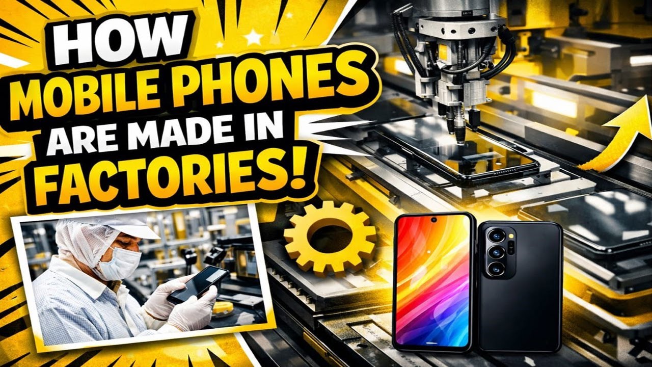 How To Mobile Phones Are Made In Factories । Best mobile servicing। Android।Mobile video। lcd screen