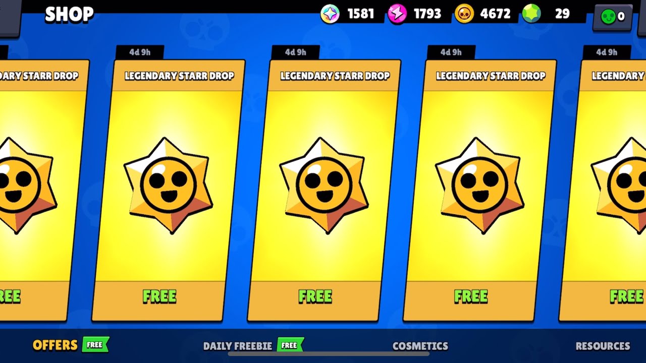 Getting 15 free legendary star drops!
