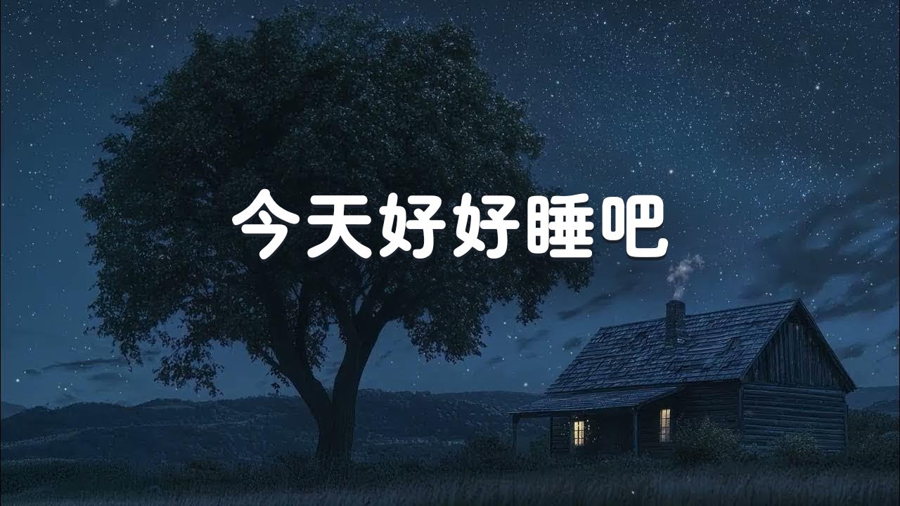 「睡不著嗎 只要放著聽就好」 一聽就慢慢閉上眼的助眠音樂 - 今天好好睡吧