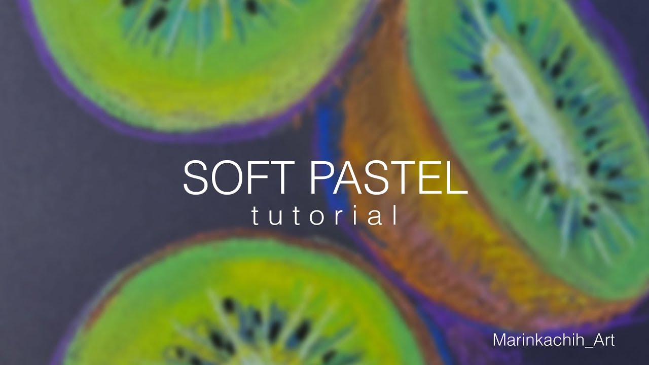 Watch this vibrant soft pastel kiwi come to life!