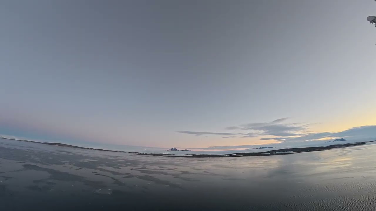 Mawson Antarctica sunset 26 02 2026