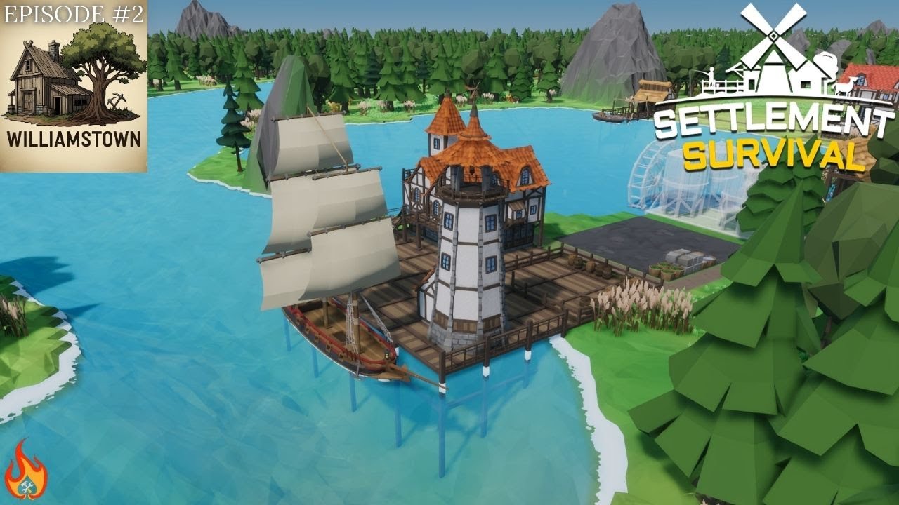 The Ships Are Here! First Merchant Arrives in Settlement Survival!