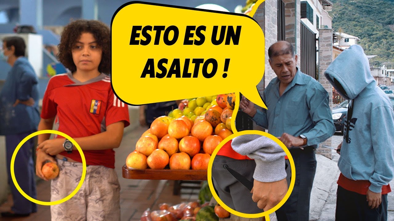 ROBÓ una MANZANA sin pensar que terminaría así, el KARMA existe