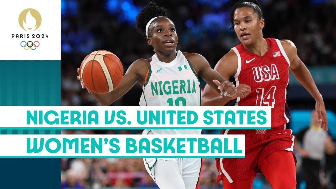 🇺🇸 United States vs. Nigeria 🇳🇬  | Women's Basketball | #Paris2024 Highlights