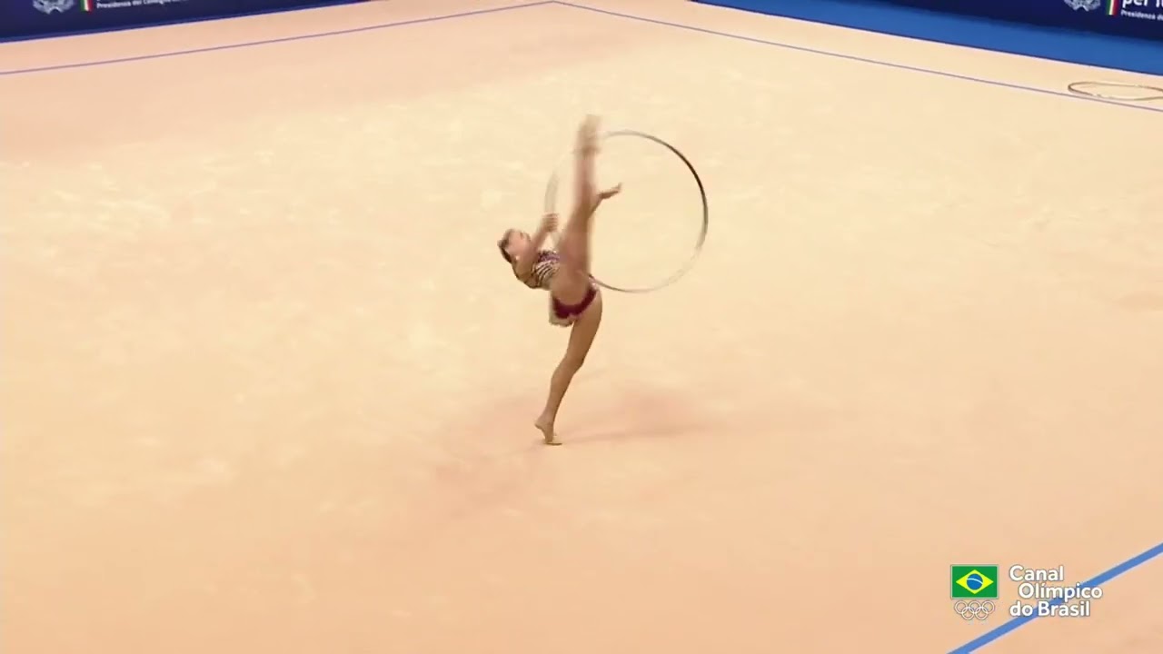 Daria Atamanov (ISR) Hoop final World Cup Milano 2023