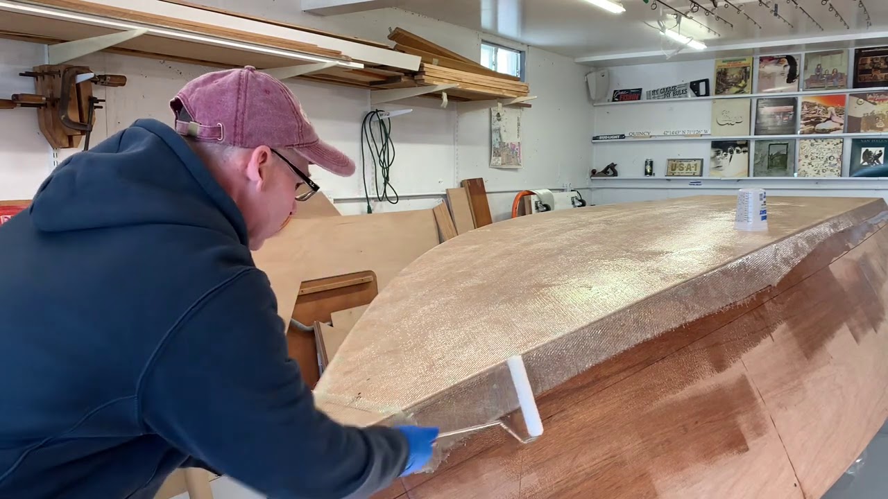 Building Plywood Boat Ep 10