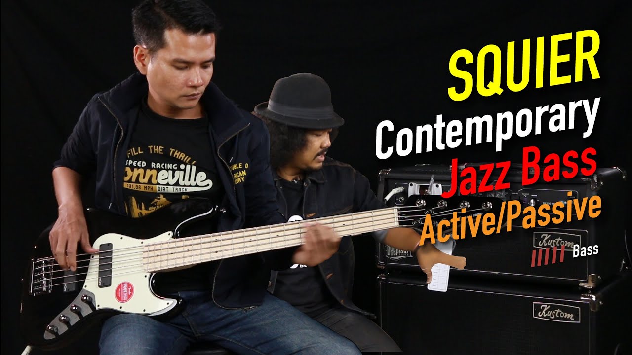 แนะนำเบส Squier Contemporary Jazz แบบActive และ Passive ซาวด์แรงๆแต่ราคาซอฟต์ๆนะ