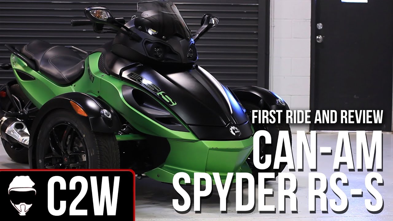 2012 Can-Am Spyder RS-S - First Ride and Review